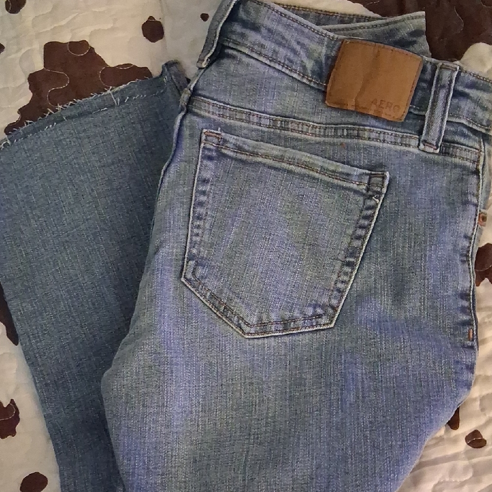 *NWOT Aeropostale Light Blue Wide Leg Jeans